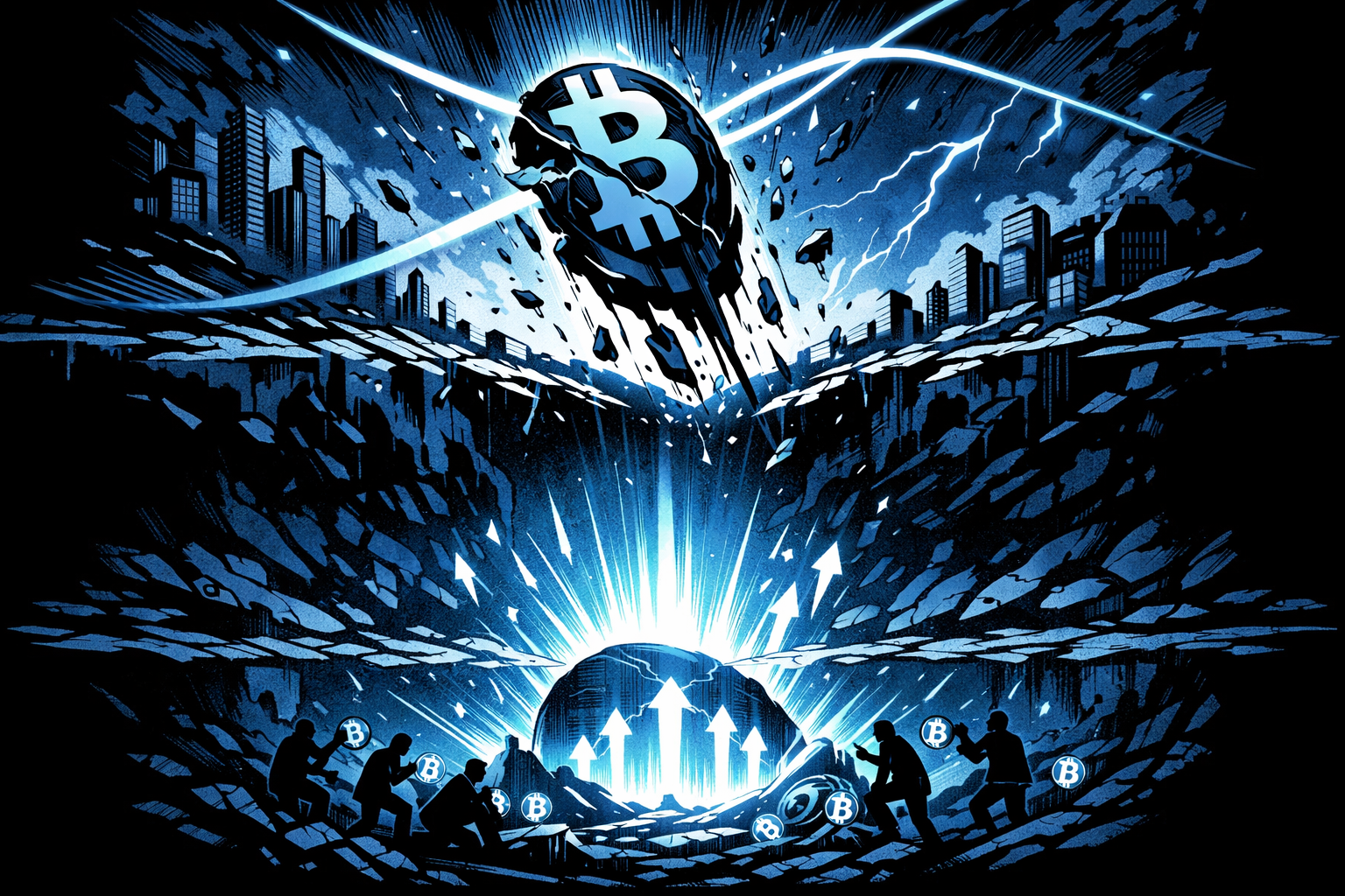 Bitcoin Death Cross signale la phase de capitulation finale alors que l&rsquo;analyste cartographie les zones macro inférieures