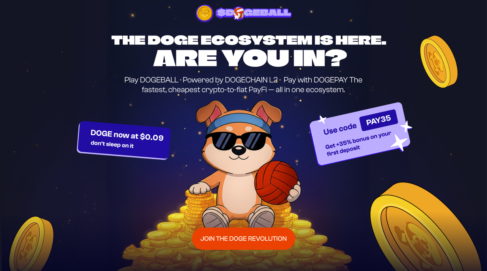Achetez avant le 2 mai alors que DOGEBALL devient la meilleure prévente de pièces Meme cette semaine à 0,0004 $