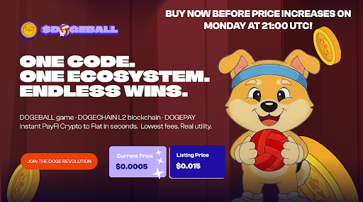 Au-delà du battage médiatique : pourquoi la prévente programmatique de DOGEBALL est la meilleure crypto à acheter maintenant alors que Dogecoin fait face à des liquidations et que Stellar rejoint le Nasdaq Futures