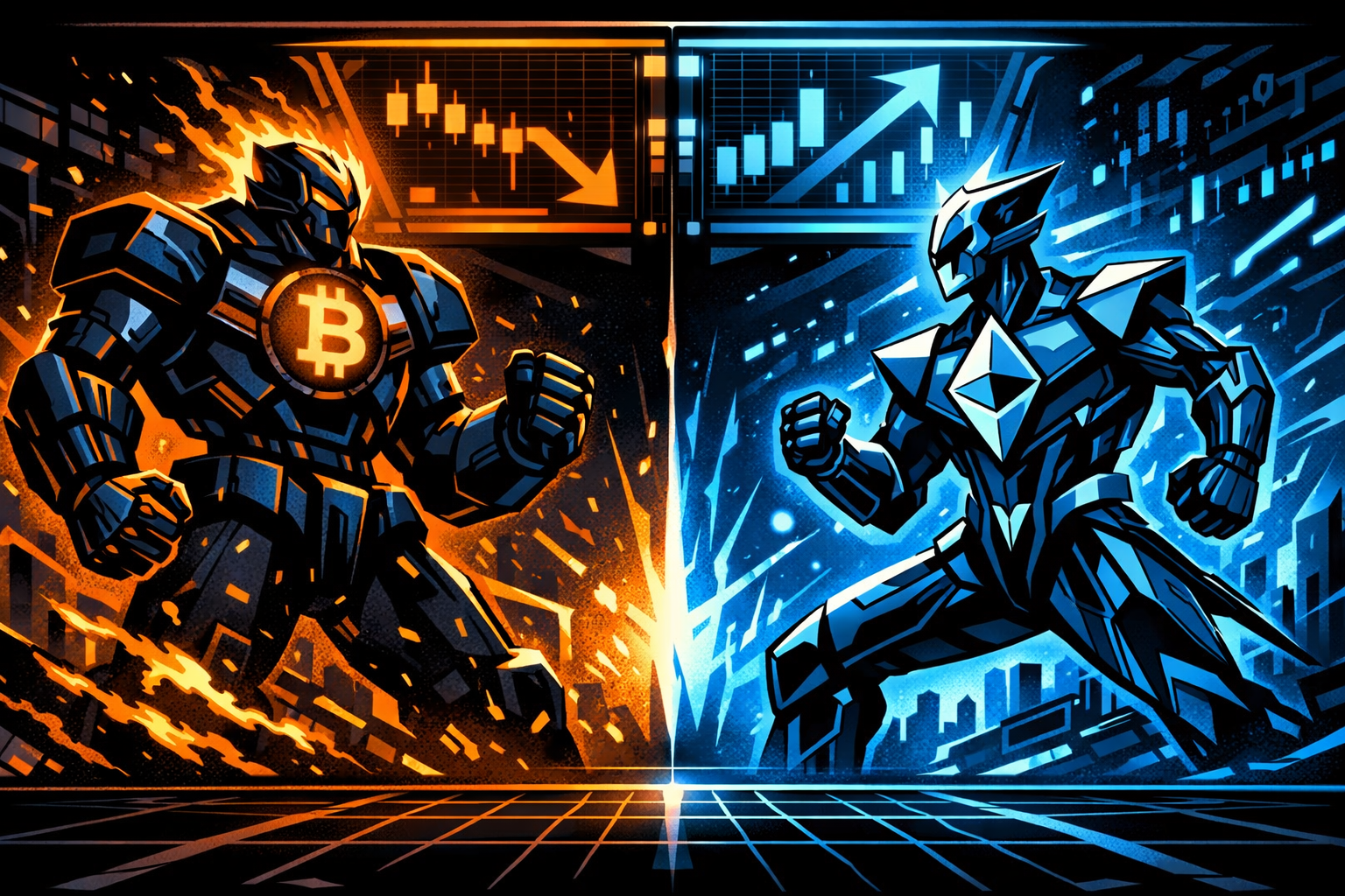 Ethereum est à la traîne de Bitcoin depuis 10 mois alors que la tendance baissière de l’ETH/BTC s’accentue