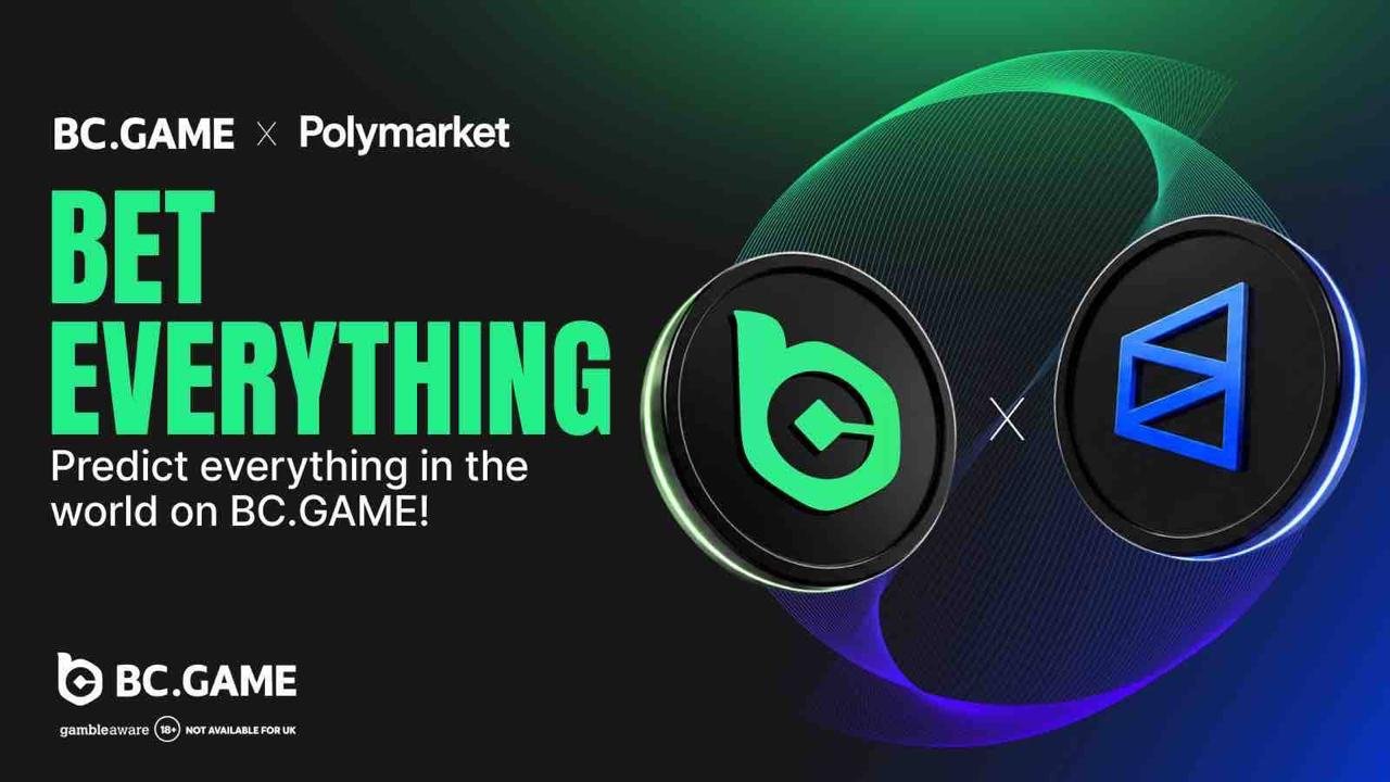 BC.GAME lance le Centre de prédiction, alimenté par Polymarket