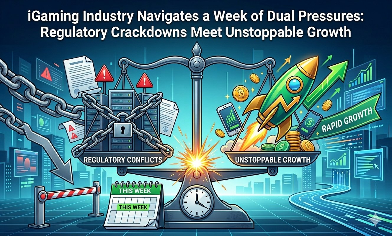 NyesteCasino.com rapporte : l&rsquo;industrie du iGaming navigue sous la double pression de la réglementation et de la croissance