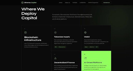 BitVertex Capital: Société de capital-risque de confiance dans le Web3 et la Blockchain