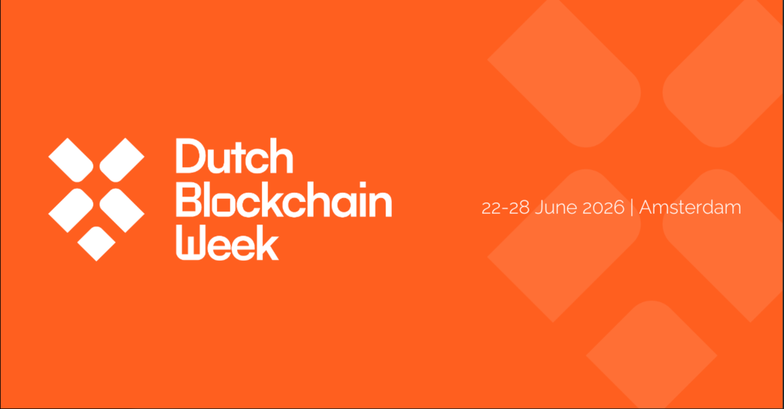 Amsterdam s&rsquo;apprête à accueillir des milliers de professionnels des actifs numériques alors que la Dutch Blockchain Week 2026 dévoile son programme.