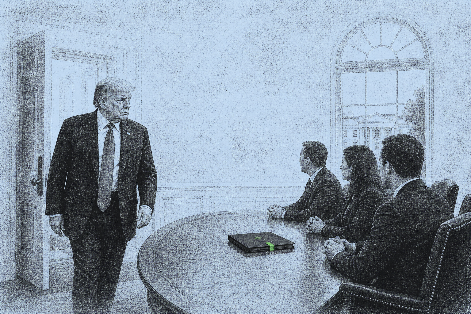 Trump doit rencontrer les PDG de Coinbase, Ripple et Chainlink à la Maison-Blanche