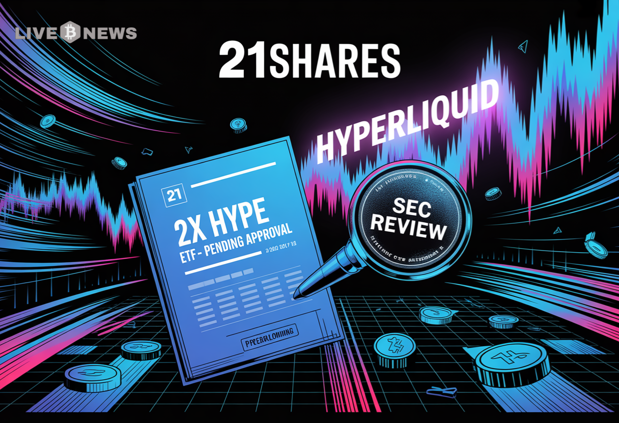 21Shares strebt Börsengang für Hyperliquid-ETF unter THYP an der Nasdaq an
