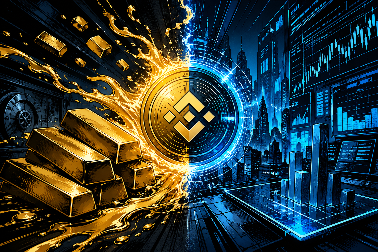 Binance Gold Futures übersteigen innerhalb von Monaten nach dem Start ein Volumen von 100 Milliarden Dollar.