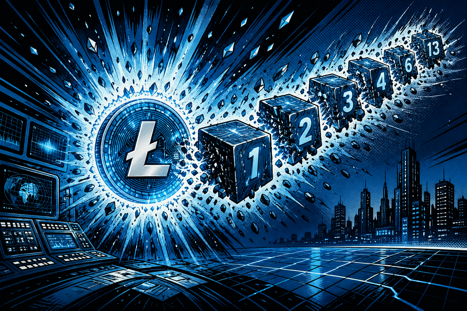 Die Reorganisation der Litecoin-Kette löscht drei Stunden nach dem Exploit der Datenschutzebene