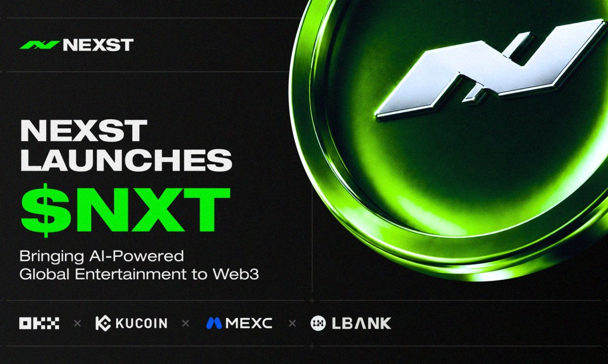 $NXT startet auf OKX Boost, KuCoin, MEXC und LBank — bringt KI-gestützte globale Unterhaltung ins Web3