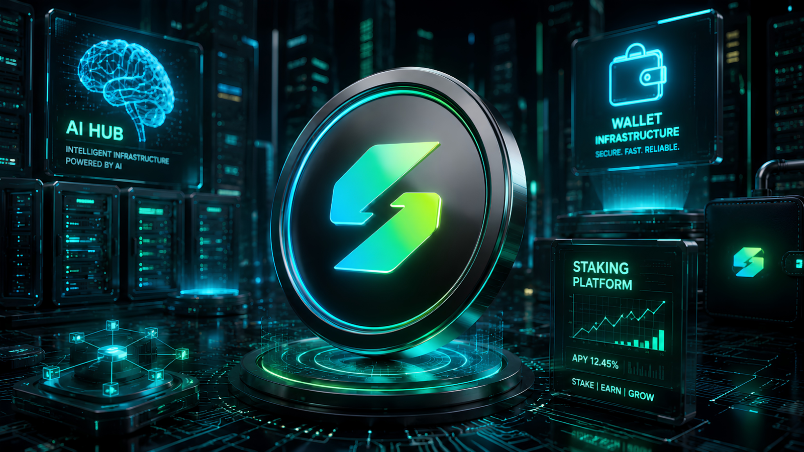 Solana Unchained hebt nutzungsorientiertes Token-Design mit KI-Hub, Staking-Plattform und Wallet-Infrastruktur hervor