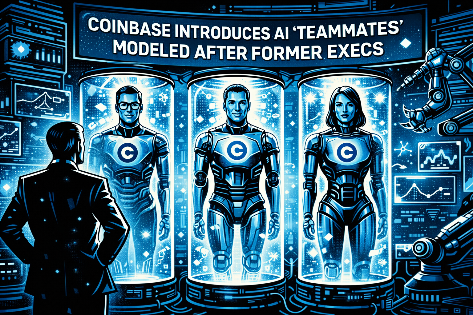 Coinbase introduceert AI “Teammates” gemodelleerd naar voormalige executives