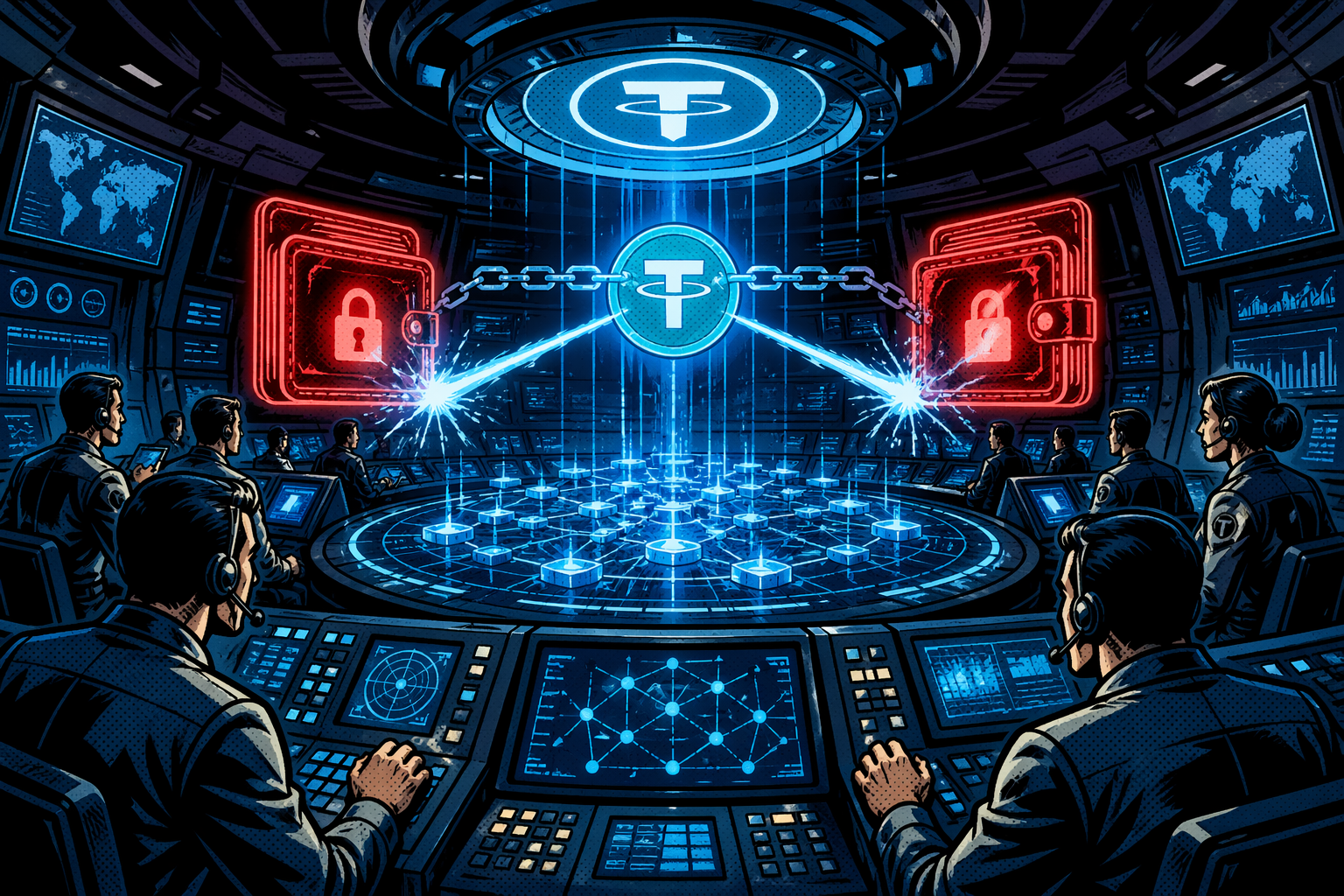 Tether bevriest $344M USDT op Tron in grote nalevingsactie