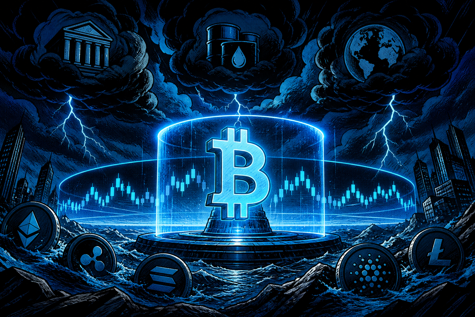Cryptomarkt bereikt $2,6 biljoen terwijl Bitcoin leidt met sterke weekrange