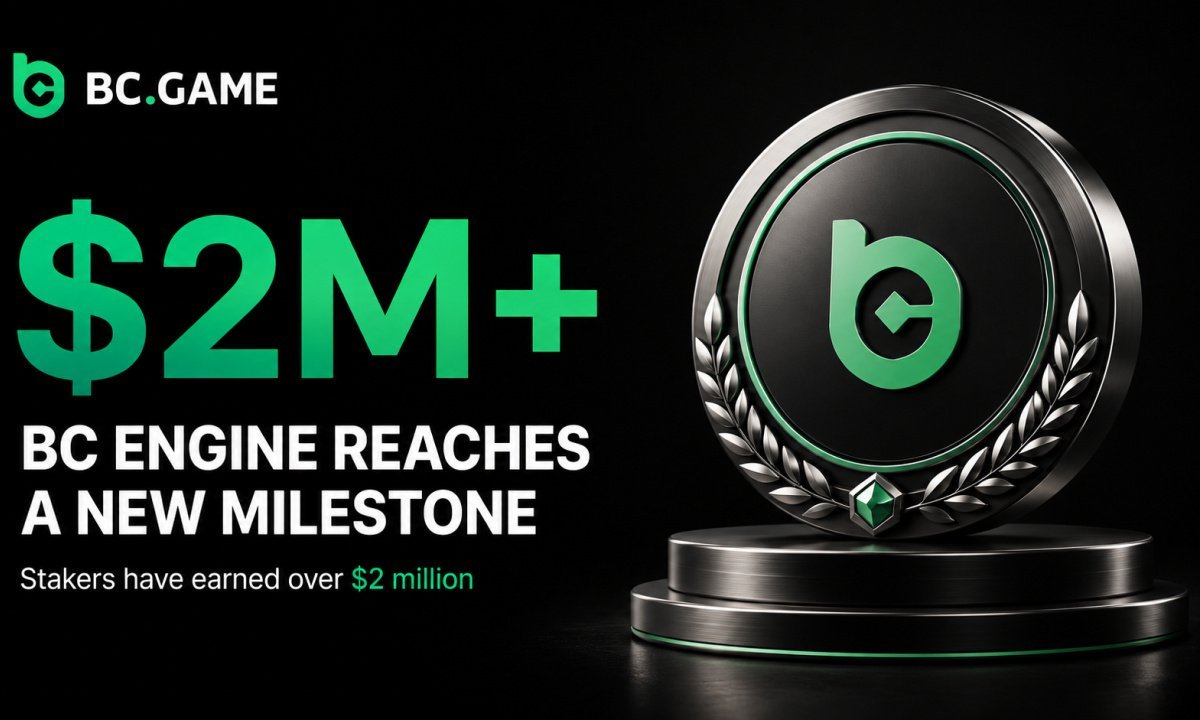 BC.GAME: BC Engine-stakers hebben meer dan $2M aan beloningen verdiend