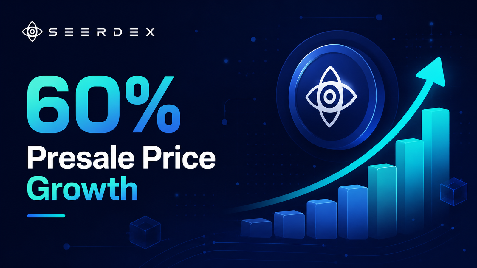 SeerDex Presale-prijs is sinds Fase 1 al met 60% gestegen — Dit is waarom mensen niet wachten
