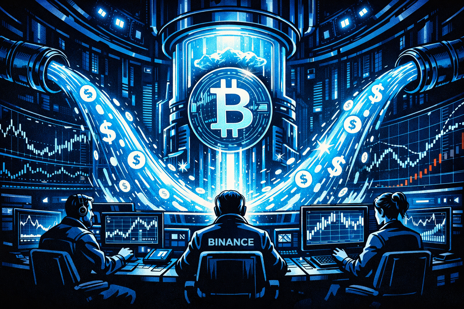 Binance Stablecoin Inflows at Derivatives Reset Hint sa Early Bitcoin Market Stabilization