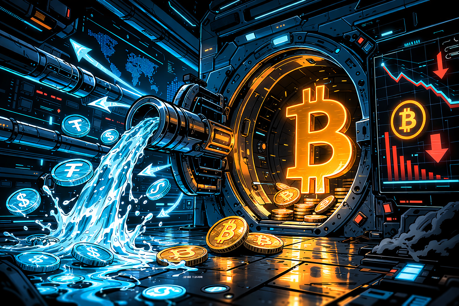 Ang Bitcoin Liquidity ay Bumuo ng Malapit sa 78K Habang Tumipit ang Presyo sa Around 80K