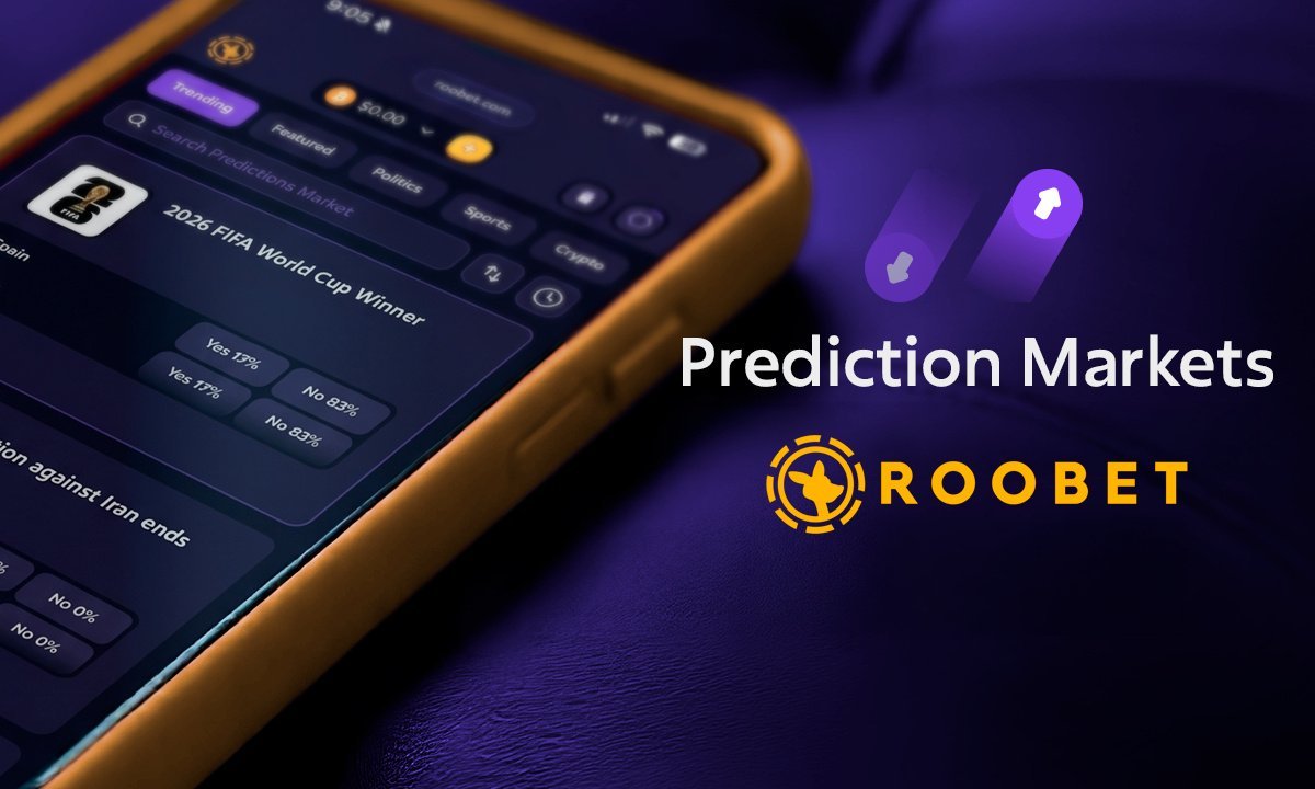 Inilunsad ng Roobet ang Mga Prediction Market noong Mayo 6, Ang Unang Pangunahing Crypto Casino na Isama ang Format