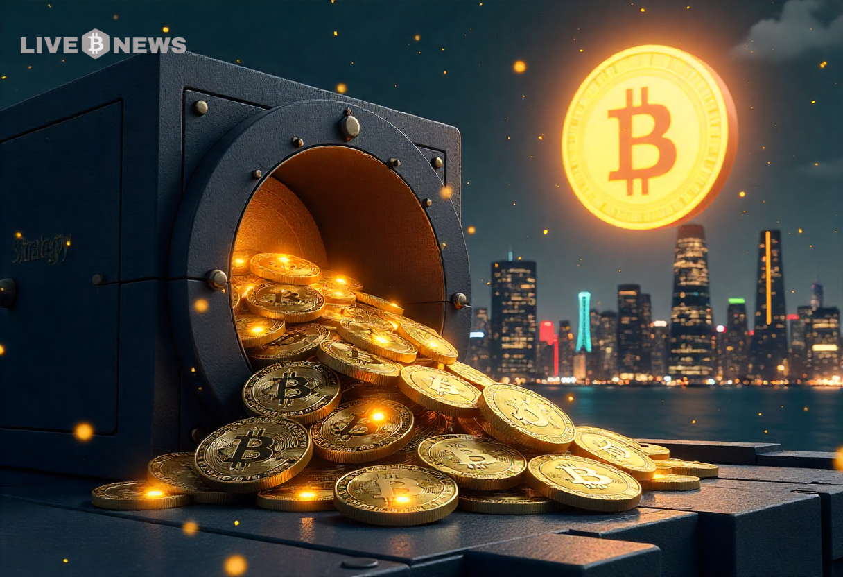Kinukwestyon ng CEO ng Ripple ang malaking akumulasyon ng Bitcoin ng Strategy.