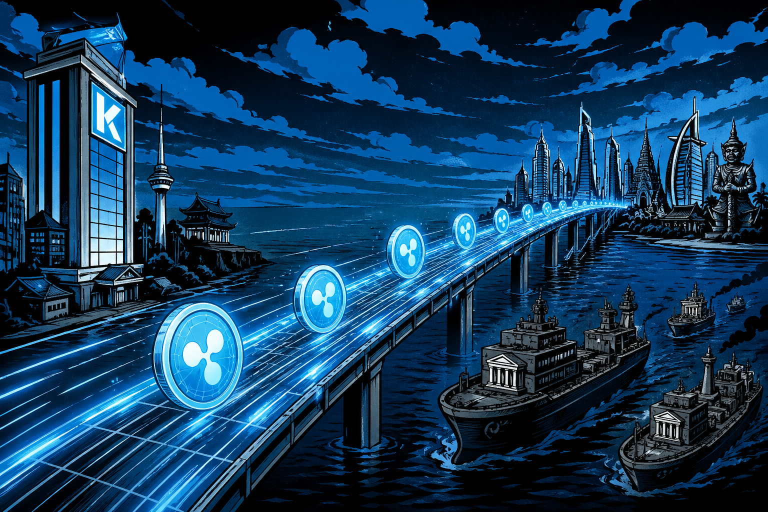 KBank và Ripple thúc đẩy thử nghiệm chuyển tiền stablecoin trước khi Luật Tiền điện tử của Hàn Quốc có hiệu lực