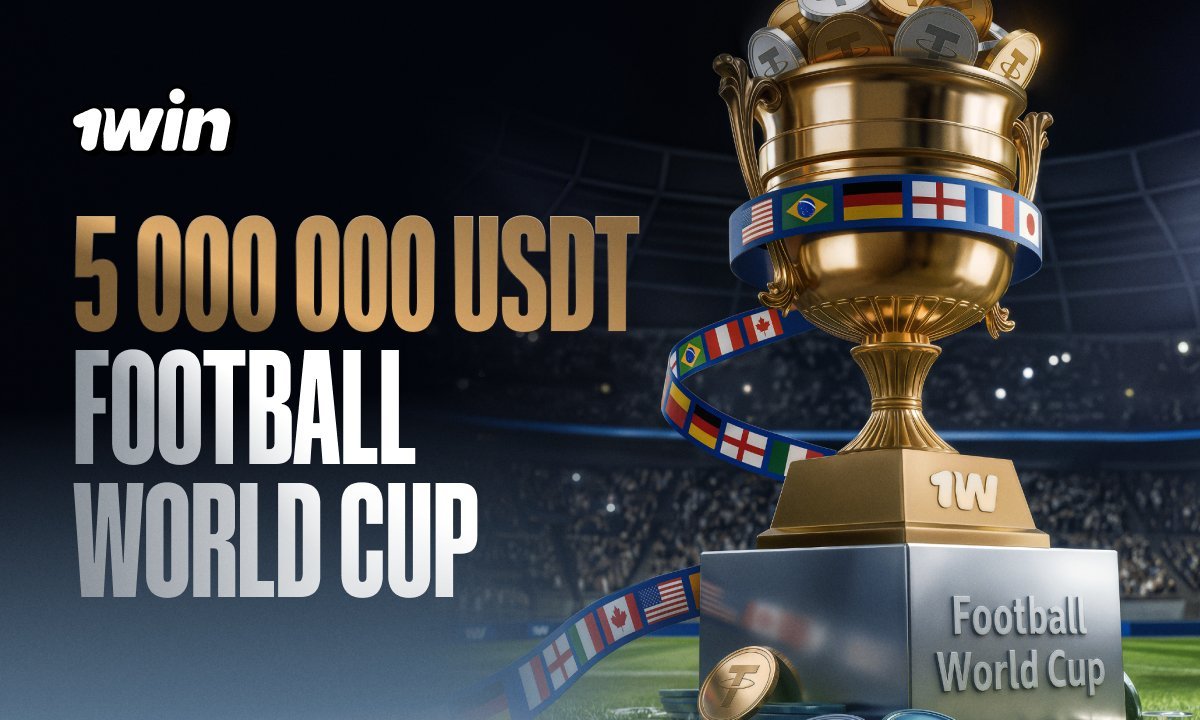 Bóng đá, Tiền điện tử và 5 triệu đô la tiền thưởng trong Giải đấu Mega World Cup của 1win