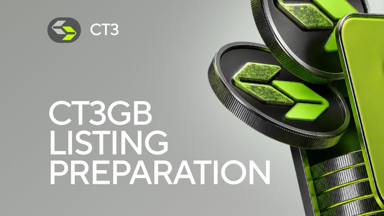 CT3 bắt đầu chuẩn bị hệ sinh thái của mình cho việc ra mắt nền kinh tế CT3GB